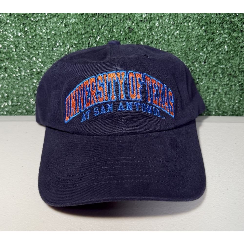 Champion University of Texas San Antonio Hat Roadrunners UTSA Navy Blue VTG OSFM
